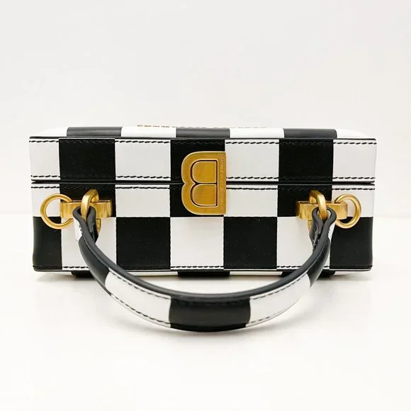 Brandon Blackwood Black and White Checkered Bag - Picture 8 of 16